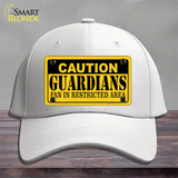 Caution Guardians Novelty License Plate Hat Tag Cotton / White