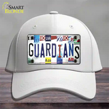 Guardians Strip Art Novelty License Plate Hat Tag Cotton / White