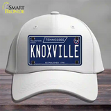 Knoxville Tennessee Blue Novelty License Plate Hat Tag Cotton / White