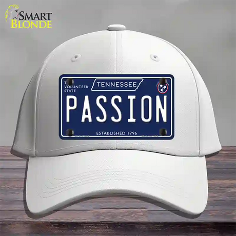 Passion Tennessee Blue Novelty License Plate Hat Tag Cotton / White