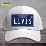 Elvis Tennessee Blue Novelty License Plate Hat Tag Cotton / White