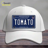 Tomato Tennessee Blue Novelty License Plate Hat Tag Cotton / White