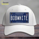 Bob White Tennessee Blue Novelty License Plate Hat Tag Cotton / White