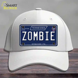 Zombie Tennessee Blue Novelty License Plate Hat Tag Cotton / White