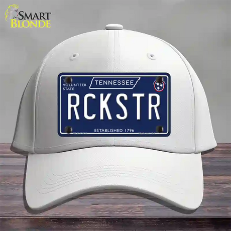 Rckstr Tennessee Blue Novelty License Plate Hat Tag Cotton / White