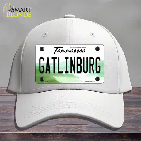 Gatlinburg Tennessee Novelty License Plate Hat Tag Cotton / White