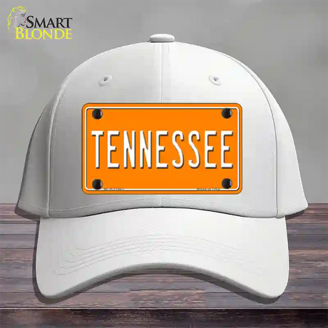 Tennessee Orange Novelty License Plate Hat Tag Cotton / White