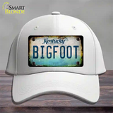 Bigfoot Kentucky Novelty License Plate Hat Tag Cotton / White