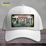 Bigfoot Louisiana Novelty License Plate Hat Tag Cotton / White