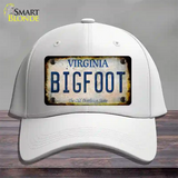 Bigfoot Virginia Novelty License Plate Hat Tag Cotton / White