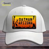 Oatman Kokopelli Arizona Scenic Background Novelty License Plate Hat Cotton / White