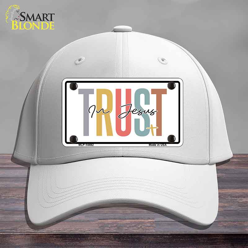 Trust In Jesus Novelty License Plate Hat HAT-MLP-14482