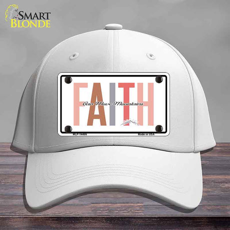 Faith Can Move Mountains Novelty License Plate Hat HAT-MLP-14486