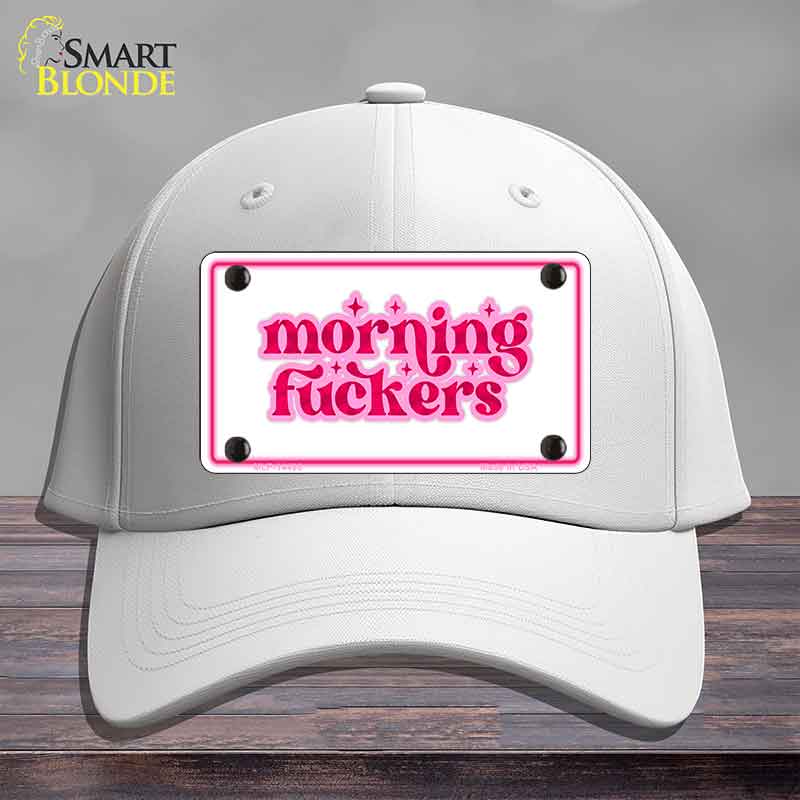 Morning F-ckers Novelty License Plate Hat HAT-MLP-14490