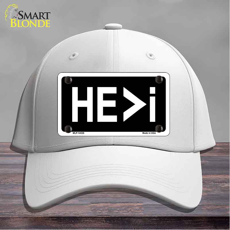HE>i Novelty License Plate Hat HAT-MLP-14526