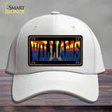 Williams Arizona State Flag Novelty License Plate Hat Cotton / White