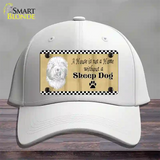 Pencil Sketch Sheep Novelty License Plate Hat Cotton / White