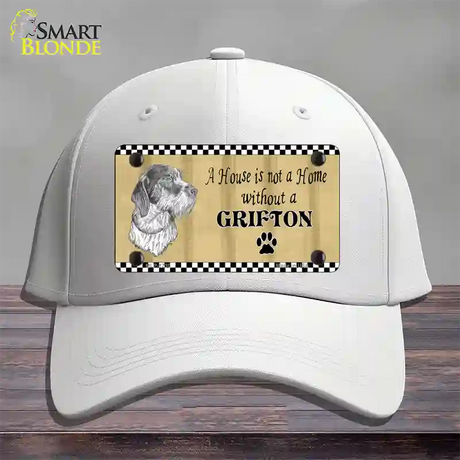 Pencil Sketch Grifton Novelty License Plate Hat Cotton / White