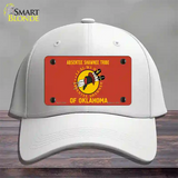 Absentee Shawnee Tribe Flag Novelty License Plate Hat Cotton / White