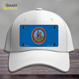 Chickasaw Nation Flag Novelty License Plate Hat Cotton / White