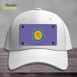 Choctaw Nation Flag Novelty License Plate Hat Cotton / White