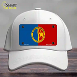 Comanche Nation Flag Novelty License Plate Hat Cotton / White