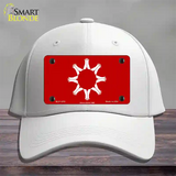 Oglala Sioux Tribe Flag Novelty License Plate Hat Cotton / White