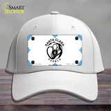 Santa Clara Pueblo Flag Novelty License Plate Hat Cotton / White