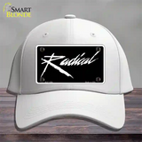 Radical Novelty License Plate Hat Cotton / White