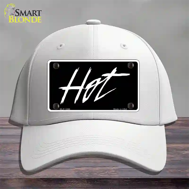 Hot Novelty License Plate Hat Cotton / White