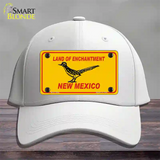 Road Runner New Mexico Novelty License Plate Hat Cotton / White