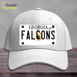 Falcons Georgia State Novelty License Plate Hat Cotton / White