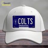 Colts Indiana State Novelty License Plate Hat Cotton / White