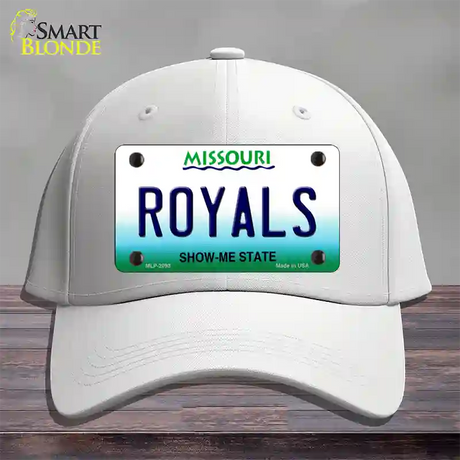 Royals Missouri State Novelty License Plate Hat Cotton / White