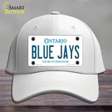 Blue Jays Toronto Canada Province Novelty License Plate Hat Cotton / White