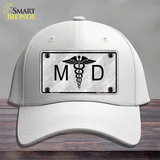 MD Novelty License Plate Hat Cotton / White