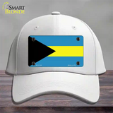 Bahamas Flag Novelty License Plate Hat Cotton / White