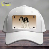 Cavalier King Charles Spaniel Dog Novelty License Plate Hat Cotton / White