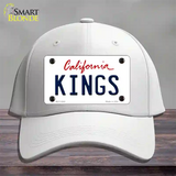 Kings California State Novelty License Plate Hat Cotton / White