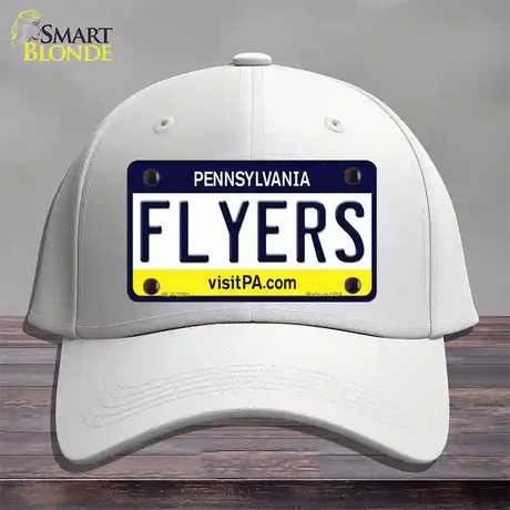 Flyers Pennsylvania State Novelty License Plate Hat Cotton / White