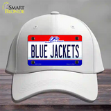 Blue Jackets Ohio State Novelty License Plate Hat Cotton / White