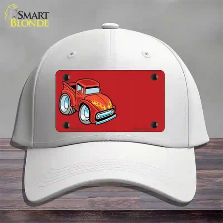 Cartoon Classic Effie Offset Novelty License Plate Hat Cotton / White