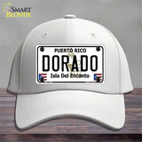 Dorado Novelty License Plate Hat Cotton / White