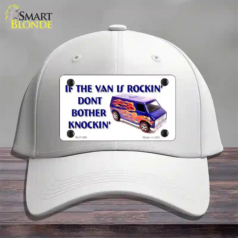 If Vans Rockin Novelty License Plate Hat Cotton / White