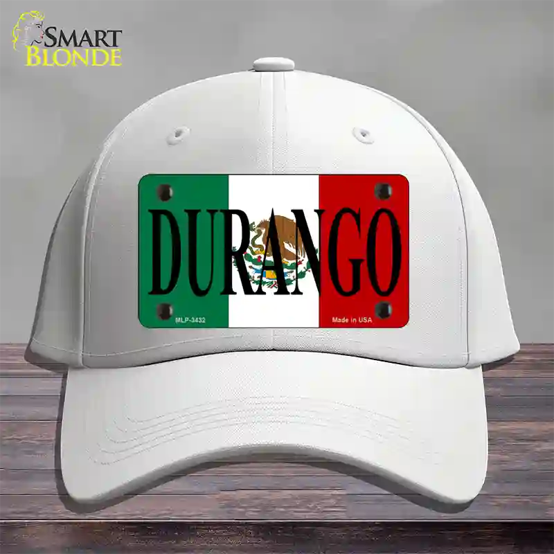 Durango Novelty License Plate Hat Cotton / White