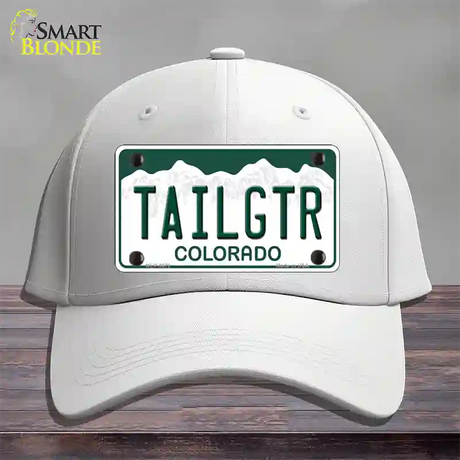 Tailgtr Colorado Novelty License Plate Hat Cotton / White