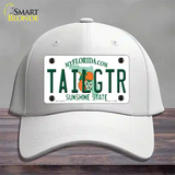 Tailgtr Florida Novelty License Plate Hat Cotton / White