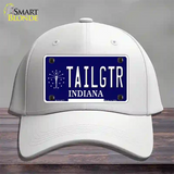 Tailgtr Indiana Novelty License Plate Hat Cotton / White