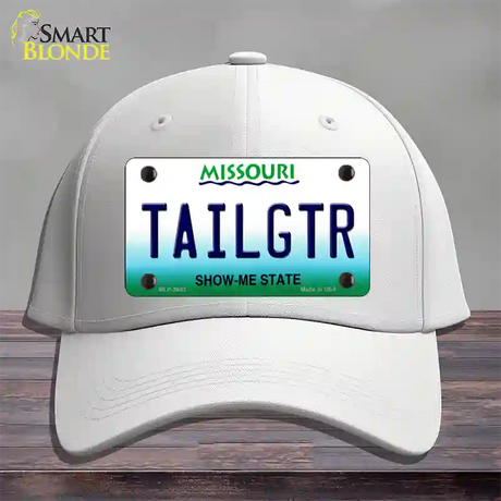 Tailgtr Missouri Novelty License Plate Hat Cotton / White