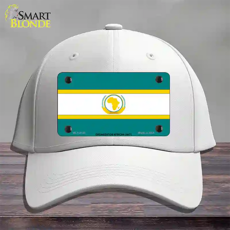 Organization African Unity Flag Novelty License Plate Hat Cotton / White